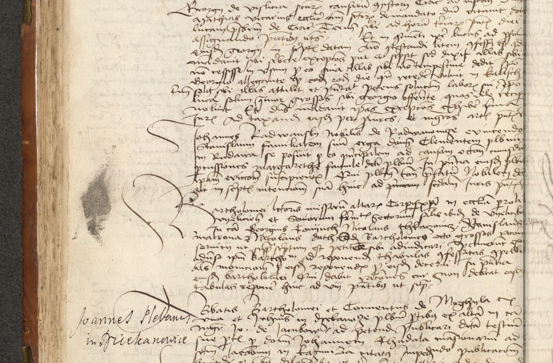 Zdjęcie nr 110 dla obiektu archiwalnego: Acta actoru[m coram venerabili viro] domino Joh[anne de Lathoschin, sacre] theologie [et decretorum] doctore [canonico et officiali Cracoviensi] generali [anno Domini millesimo] quadringen[tesimo nonagesimo tercio] indicione [XI, pontificatus sanctis]simi in Christo [patris domini nostri domini] Allexandri [divina providencia pape] sexti, anni [ipsius primo]