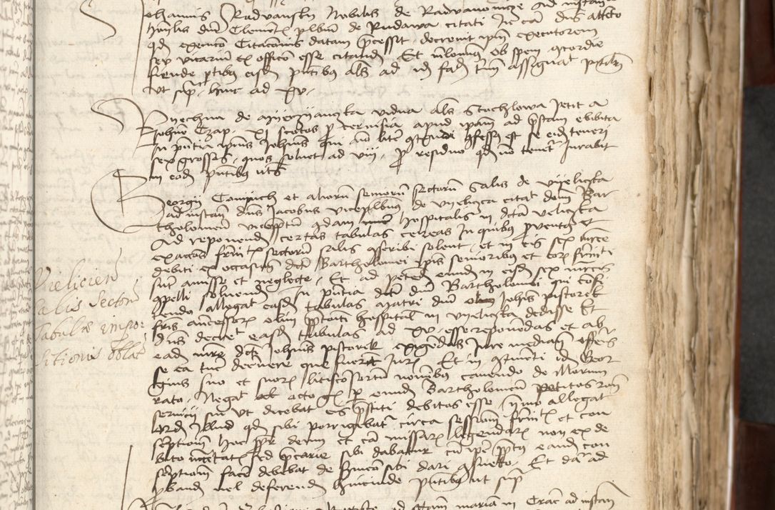 Zdjęcie nr 105 dla obiektu archiwalnego: Acta actoru[m coram venerabili viro] domino Joh[anne de Lathoschin, sacre] theologie [et decretorum] doctore [canonico et officiali Cracoviensi] generali [anno Domini millesimo] quadringen[tesimo nonagesimo tercio] indicione [XI, pontificatus sanctis]simi in Christo [patris domini nostri domini] Allexandri [divina providencia pape] sexti, anni [ipsius primo]