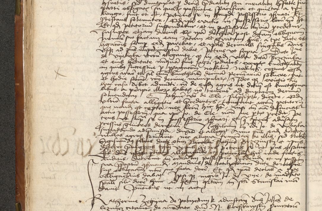 Zdjęcie nr 92 dla obiektu archiwalnego: Acta actoru[m coram venerabili viro] domino Joh[anne de Lathoschin, sacre] theologie [et decretorum] doctore [canonico et officiali Cracoviensi] generali [anno Domini millesimo] quadringen[tesimo nonagesimo tercio] indicione [XI, pontificatus sanctis]simi in Christo [patris domini nostri domini] Allexandri [divina providencia pape] sexti, anni [ipsius primo]