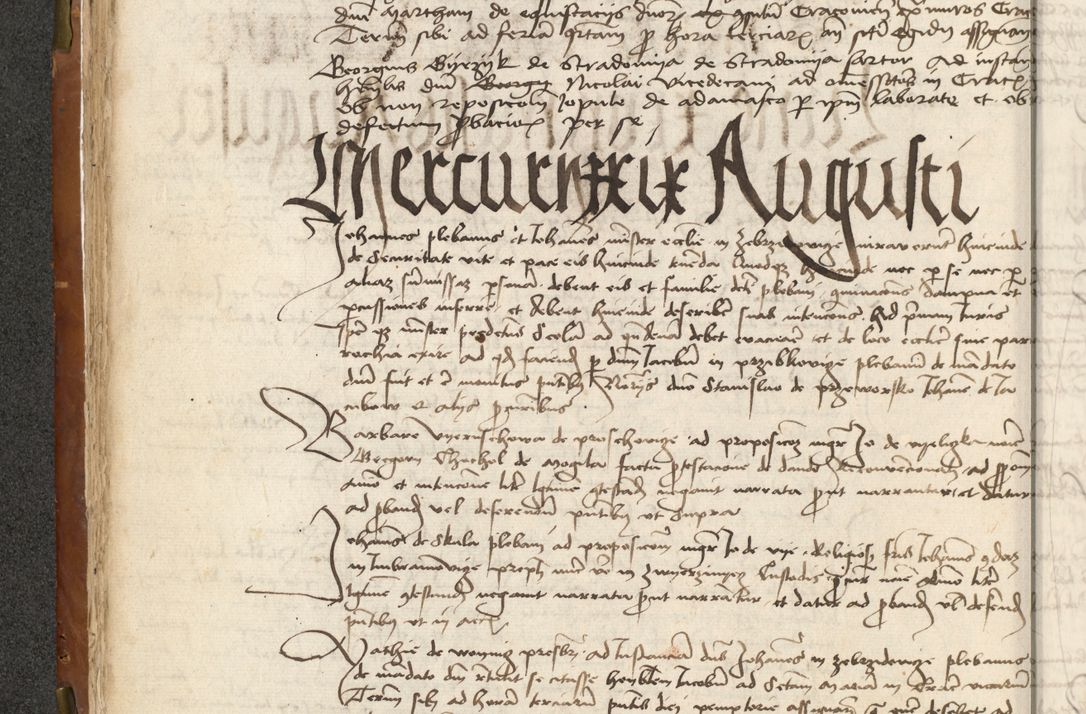 Zdjęcie nr 84 dla obiektu archiwalnego: Acta actoru[m coram venerabili viro] domino Joh[anne de Lathoschin, sacre] theologie [et decretorum] doctore [canonico et officiali Cracoviensi] generali [anno Domini millesimo] quadringen[tesimo nonagesimo tercio] indicione [XI, pontificatus sanctis]simi in Christo [patris domini nostri domini] Allexandri [divina providencia pape] sexti, anni [ipsius primo]