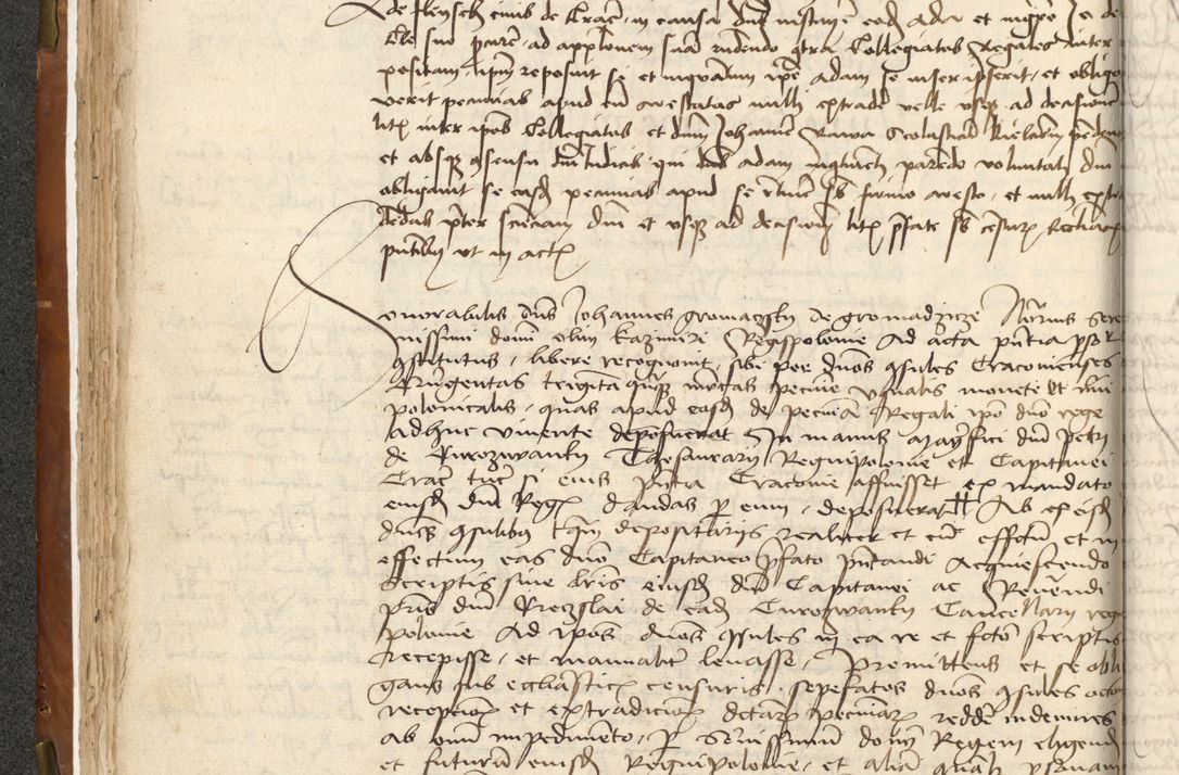 Zdjęcie nr 76 dla obiektu archiwalnego: Acta actoru[m coram venerabili viro] domino Joh[anne de Lathoschin, sacre] theologie [et decretorum] doctore [canonico et officiali Cracoviensi] generali [anno Domini millesimo] quadringen[tesimo nonagesimo tercio] indicione [XI, pontificatus sanctis]simi in Christo [patris domini nostri domini] Allexandri [divina providencia pape] sexti, anni [ipsius primo]