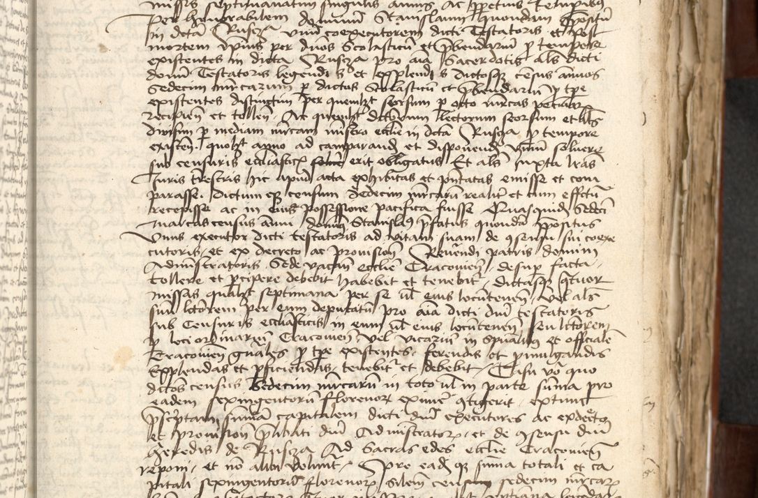 Zdjęcie nr 79 dla obiektu archiwalnego: Acta actoru[m coram venerabili viro] domino Joh[anne de Lathoschin, sacre] theologie [et decretorum] doctore [canonico et officiali Cracoviensi] generali [anno Domini millesimo] quadringen[tesimo nonagesimo tercio] indicione [XI, pontificatus sanctis]simi in Christo [patris domini nostri domini] Allexandri [divina providencia pape] sexti, anni [ipsius primo]