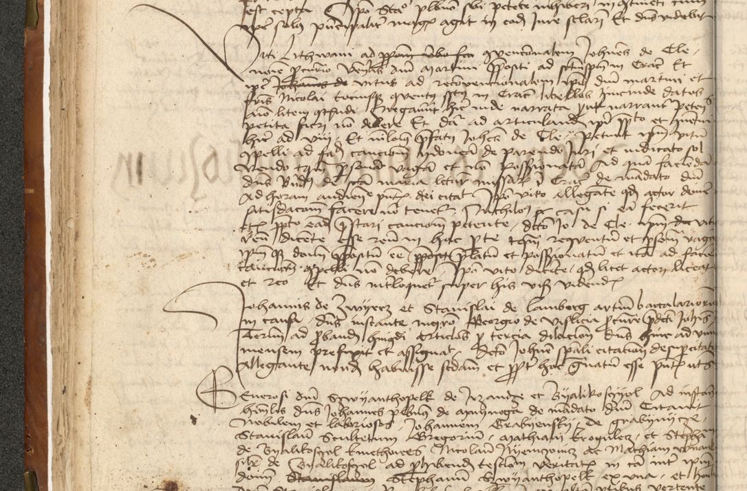 Zdjęcie nr 62 dla obiektu archiwalnego: Acta actoru[m coram venerabili viro] domino Joh[anne de Lathoschin, sacre] theologie [et decretorum] doctore [canonico et officiali Cracoviensi] generali [anno Domini millesimo] quadringen[tesimo nonagesimo tercio] indicione [XI, pontificatus sanctis]simi in Christo [patris domini nostri domini] Allexandri [divina providencia pape] sexti, anni [ipsius primo]