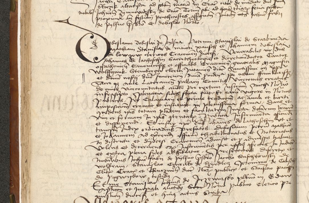 Zdjęcie nr 64 dla obiektu archiwalnego: Acta actoru[m coram venerabili viro] domino Joh[anne de Lathoschin, sacre] theologie [et decretorum] doctore [canonico et officiali Cracoviensi] generali [anno Domini millesimo] quadringen[tesimo nonagesimo tercio] indicione [XI, pontificatus sanctis]simi in Christo [patris domini nostri domini] Allexandri [divina providencia pape] sexti, anni [ipsius primo]