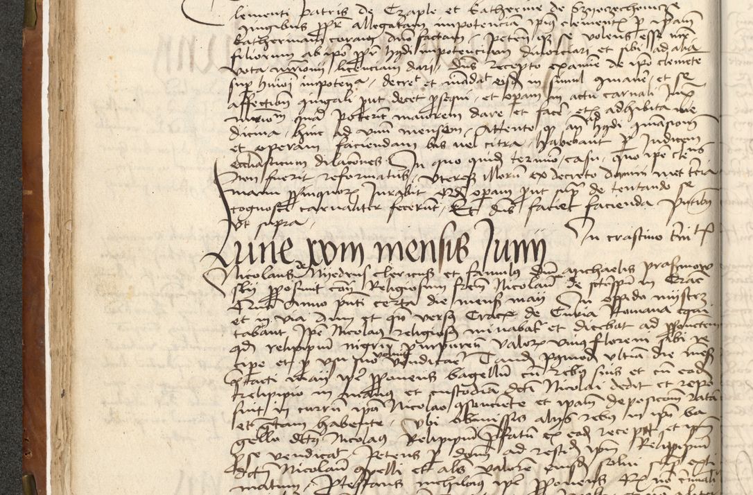 Zdjęcie nr 66 dla obiektu archiwalnego: Acta actoru[m coram venerabili viro] domino Joh[anne de Lathoschin, sacre] theologie [et decretorum] doctore [canonico et officiali Cracoviensi] generali [anno Domini millesimo] quadringen[tesimo nonagesimo tercio] indicione [XI, pontificatus sanctis]simi in Christo [patris domini nostri domini] Allexandri [divina providencia pape] sexti, anni [ipsius primo]