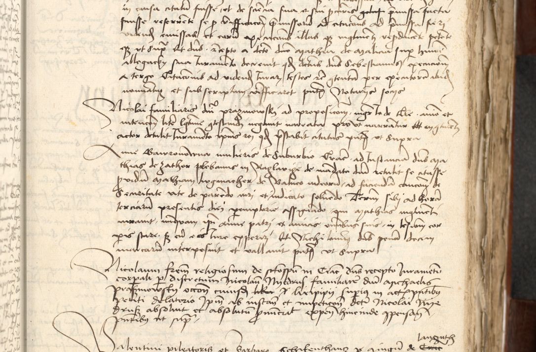 Zdjęcie nr 67 dla obiektu archiwalnego: Acta actoru[m coram venerabili viro] domino Joh[anne de Lathoschin, sacre] theologie [et decretorum] doctore [canonico et officiali Cracoviensi] generali [anno Domini millesimo] quadringen[tesimo nonagesimo tercio] indicione [XI, pontificatus sanctis]simi in Christo [patris domini nostri domini] Allexandri [divina providencia pape] sexti, anni [ipsius primo]