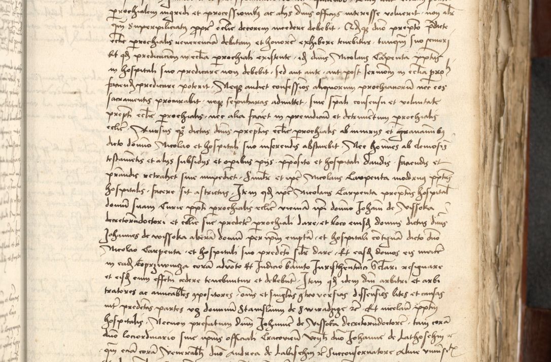 Zdjęcie nr 59 dla obiektu archiwalnego: Acta actoru[m coram venerabili viro] domino Joh[anne de Lathoschin, sacre] theologie [et decretorum] doctore [canonico et officiali Cracoviensi] generali [anno Domini millesimo] quadringen[tesimo nonagesimo tercio] indicione [XI, pontificatus sanctis]simi in Christo [patris domini nostri domini] Allexandri [divina providencia pape] sexti, anni [ipsius primo]