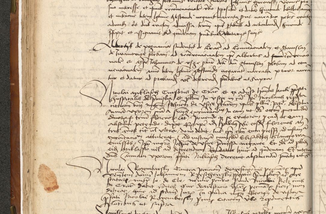 Zdjęcie nr 60 dla obiektu archiwalnego: Acta actoru[m coram venerabili viro] domino Joh[anne de Lathoschin, sacre] theologie [et decretorum] doctore [canonico et officiali Cracoviensi] generali [anno Domini millesimo] quadringen[tesimo nonagesimo tercio] indicione [XI, pontificatus sanctis]simi in Christo [patris domini nostri domini] Allexandri [divina providencia pape] sexti, anni [ipsius primo]