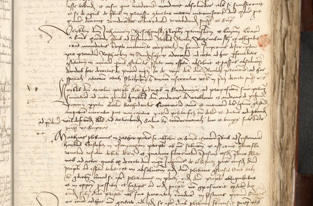 Zdjęcie nr 55 dla obiektu archiwalnego: Acta actoru[m coram venerabili viro] domino Joh[anne de Lathoschin, sacre] theologie [et decretorum] doctore [canonico et officiali Cracoviensi] generali [anno Domini millesimo] quadringen[tesimo nonagesimo tercio] indicione [XI, pontificatus sanctis]simi in Christo [patris domini nostri domini] Allexandri [divina providencia pape] sexti, anni [ipsius primo]