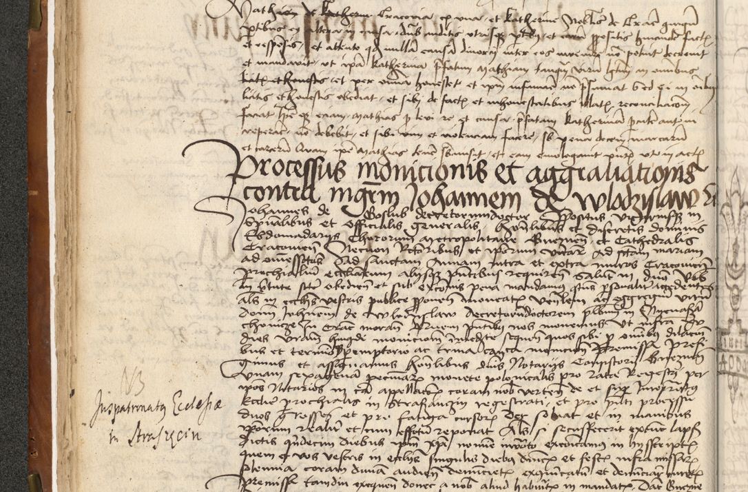 Zdjęcie nr 52 dla obiektu archiwalnego: Acta actoru[m coram venerabili viro] domino Joh[anne de Lathoschin, sacre] theologie [et decretorum] doctore [canonico et officiali Cracoviensi] generali [anno Domini millesimo] quadringen[tesimo nonagesimo tercio] indicione [XI, pontificatus sanctis]simi in Christo [patris domini nostri domini] Allexandri [divina providencia pape] sexti, anni [ipsius primo]