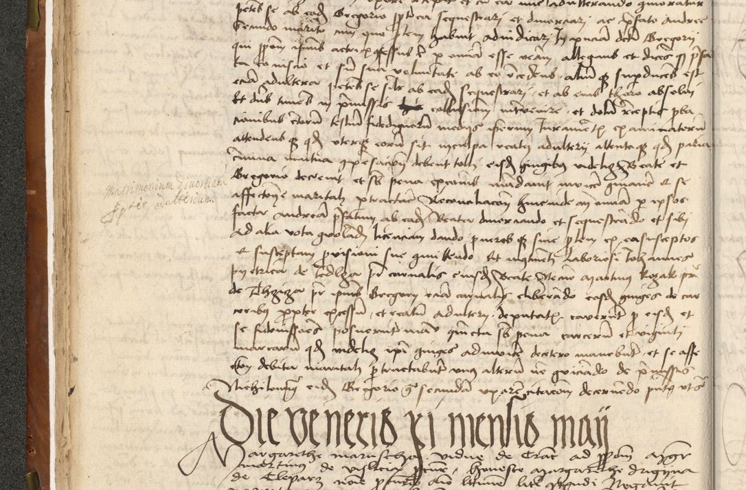 Zdjęcie nr 50 dla obiektu archiwalnego: Acta actoru[m coram venerabili viro] domino Joh[anne de Lathoschin, sacre] theologie [et decretorum] doctore [canonico et officiali Cracoviensi] generali [anno Domini millesimo] quadringen[tesimo nonagesimo tercio] indicione [XI, pontificatus sanctis]simi in Christo [patris domini nostri domini] Allexandri [divina providencia pape] sexti, anni [ipsius primo]