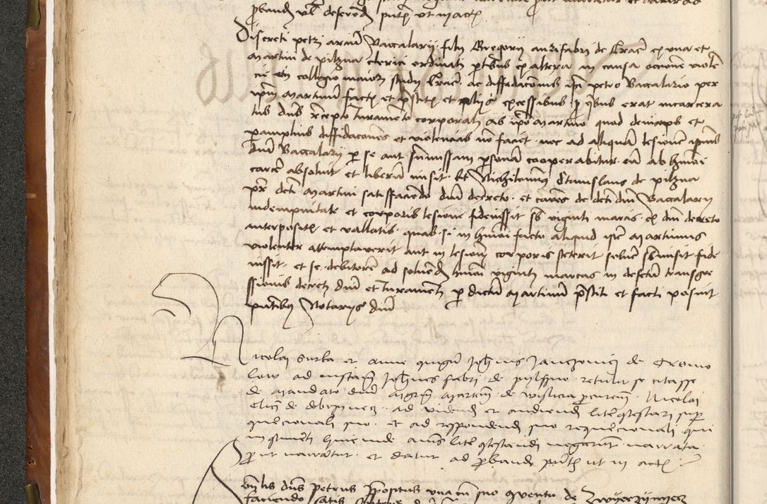 Zdjęcie nr 46 dla obiektu archiwalnego: Acta actoru[m coram venerabili viro] domino Joh[anne de Lathoschin, sacre] theologie [et decretorum] doctore [canonico et officiali Cracoviensi] generali [anno Domini millesimo] quadringen[tesimo nonagesimo tercio] indicione [XI, pontificatus sanctis]simi in Christo [patris domini nostri domini] Allexandri [divina providencia pape] sexti, anni [ipsius primo]