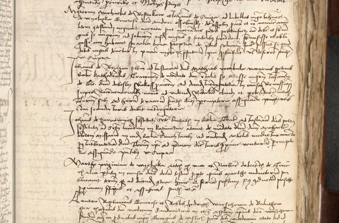 Zdjęcie nr 43 dla obiektu archiwalnego: Acta actoru[m coram venerabili viro] domino Joh[anne de Lathoschin, sacre] theologie [et decretorum] doctore [canonico et officiali Cracoviensi] generali [anno Domini millesimo] quadringen[tesimo nonagesimo tercio] indicione [XI, pontificatus sanctis]simi in Christo [patris domini nostri domini] Allexandri [divina providencia pape] sexti, anni [ipsius primo]