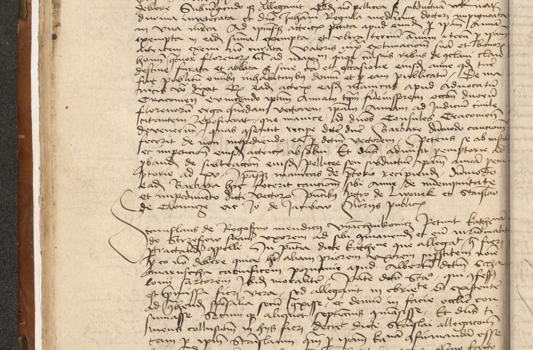 Zdjęcie nr 38 dla obiektu archiwalnego: Acta actoru[m coram venerabili viro] domino Joh[anne de Lathoschin, sacre] theologie [et decretorum] doctore [canonico et officiali Cracoviensi] generali [anno Domini millesimo] quadringen[tesimo nonagesimo tercio] indicione [XI, pontificatus sanctis]simi in Christo [patris domini nostri domini] Allexandri [divina providencia pape] sexti, anni [ipsius primo]