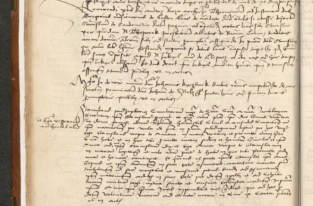 Zdjęcie nr 30 dla obiektu archiwalnego: Acta actoru[m coram venerabili viro] domino Joh[anne de Lathoschin, sacre] theologie [et decretorum] doctore [canonico et officiali Cracoviensi] generali [anno Domini millesimo] quadringen[tesimo nonagesimo tercio] indicione [XI, pontificatus sanctis]simi in Christo [patris domini nostri domini] Allexandri [divina providencia pape] sexti, anni [ipsius primo]