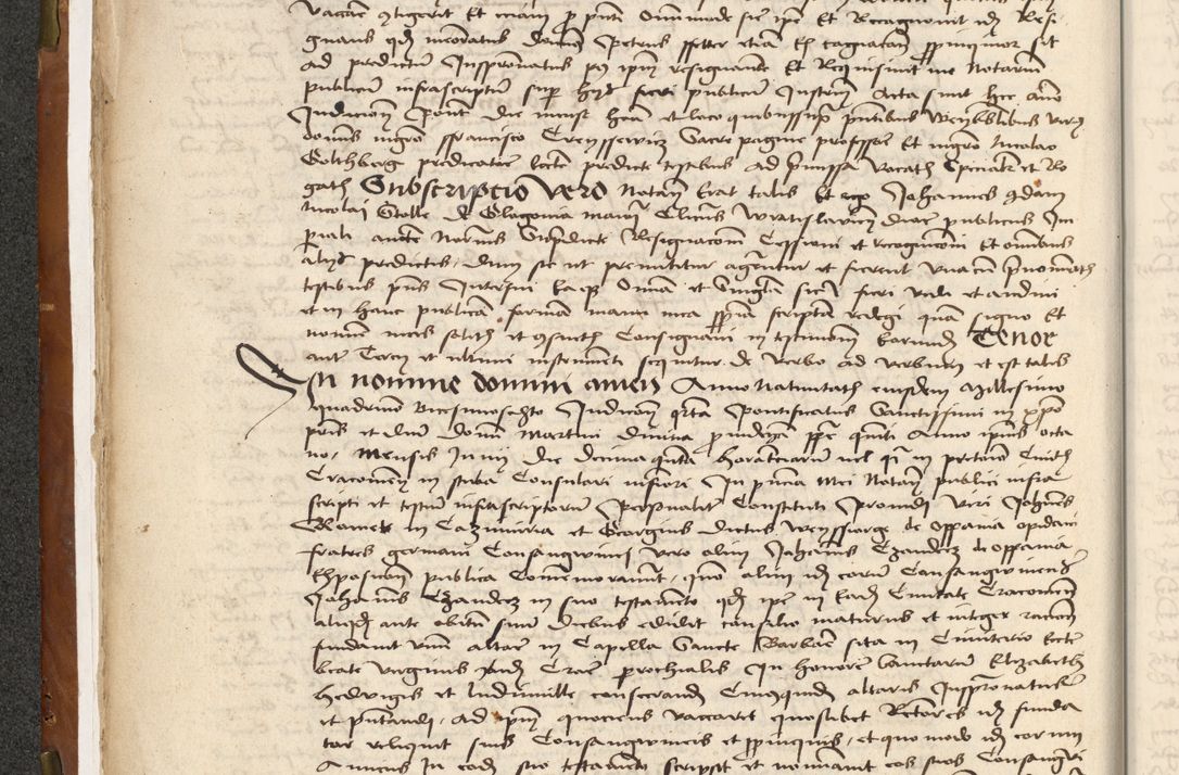 Zdjęcie nr 24 dla obiektu archiwalnego: Acta actoru[m coram venerabili viro] domino Joh[anne de Lathoschin, sacre] theologie [et decretorum] doctore [canonico et officiali Cracoviensi] generali [anno Domini millesimo] quadringen[tesimo nonagesimo tercio] indicione [XI, pontificatus sanctis]simi in Christo [patris domini nostri domini] Allexandri [divina providencia pape] sexti, anni [ipsius primo]