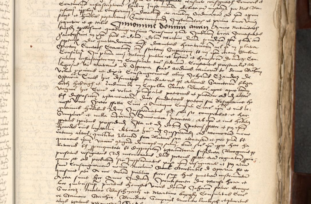 Zdjęcie nr 23 dla obiektu archiwalnego: Acta actoru[m coram venerabili viro] domino Joh[anne de Lathoschin, sacre] theologie [et decretorum] doctore [canonico et officiali Cracoviensi] generali [anno Domini millesimo] quadringen[tesimo nonagesimo tercio] indicione [XI, pontificatus sanctis]simi in Christo [patris domini nostri domini] Allexandri [divina providencia pape] sexti, anni [ipsius primo]