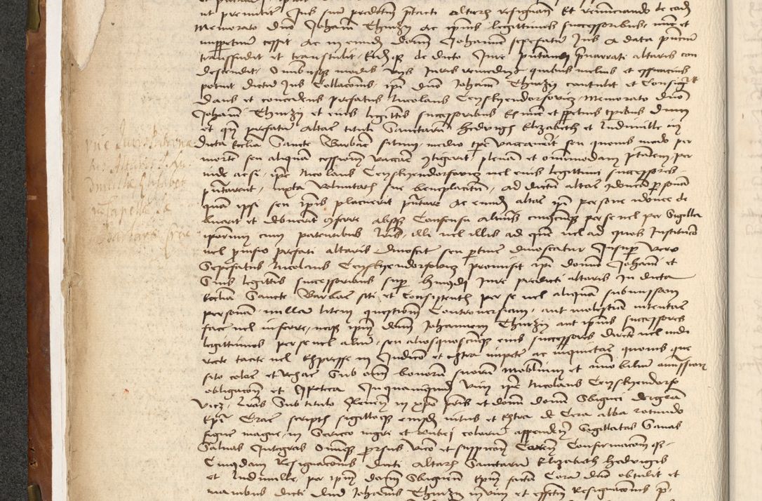 Zdjęcie nr 22 dla obiektu archiwalnego: Acta actoru[m coram venerabili viro] domino Joh[anne de Lathoschin, sacre] theologie [et decretorum] doctore [canonico et officiali Cracoviensi] generali [anno Domini millesimo] quadringen[tesimo nonagesimo tercio] indicione [XI, pontificatus sanctis]simi in Christo [patris domini nostri domini] Allexandri [divina providencia pape] sexti, anni [ipsius primo]