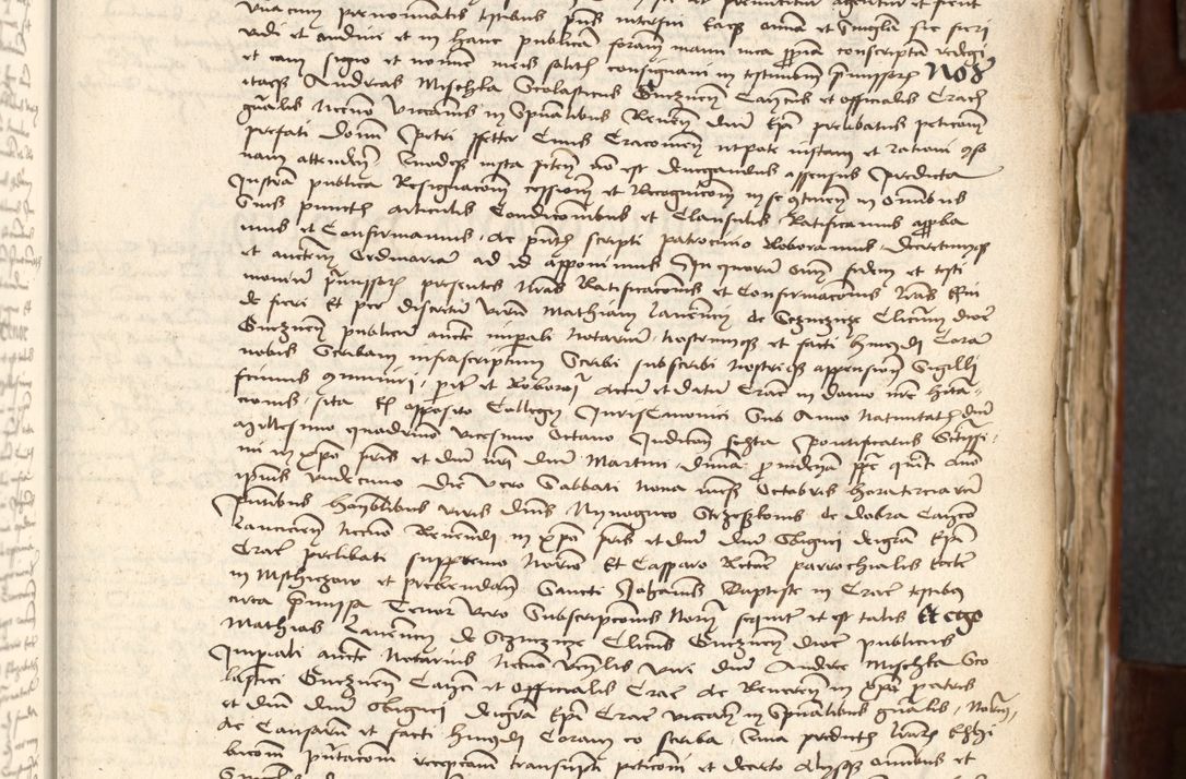 Zdjęcie nr 25 dla obiektu archiwalnego: Acta actoru[m coram venerabili viro] domino Joh[anne de Lathoschin, sacre] theologie [et decretorum] doctore [canonico et officiali Cracoviensi] generali [anno Domini millesimo] quadringen[tesimo nonagesimo tercio] indicione [XI, pontificatus sanctis]simi in Christo [patris domini nostri domini] Allexandri [divina providencia pape] sexti, anni [ipsius primo]