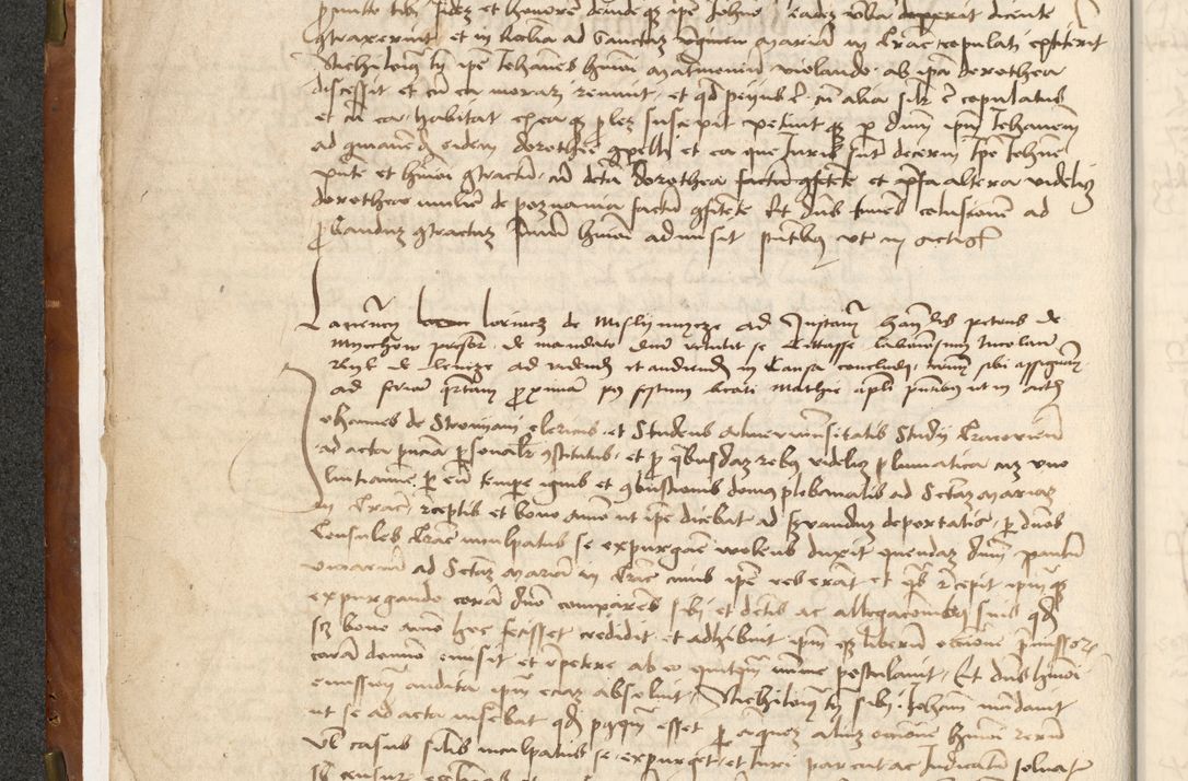 Zdjęcie nr 14 dla obiektu archiwalnego: Acta actoru[m coram venerabili viro] domino Joh[anne de Lathoschin, sacre] theologie [et decretorum] doctore [canonico et officiali Cracoviensi] generali [anno Domini millesimo] quadringen[tesimo nonagesimo tercio] indicione [XI, pontificatus sanctis]simi in Christo [patris domini nostri domini] Allexandri [divina providencia pape] sexti, anni [ipsius primo]