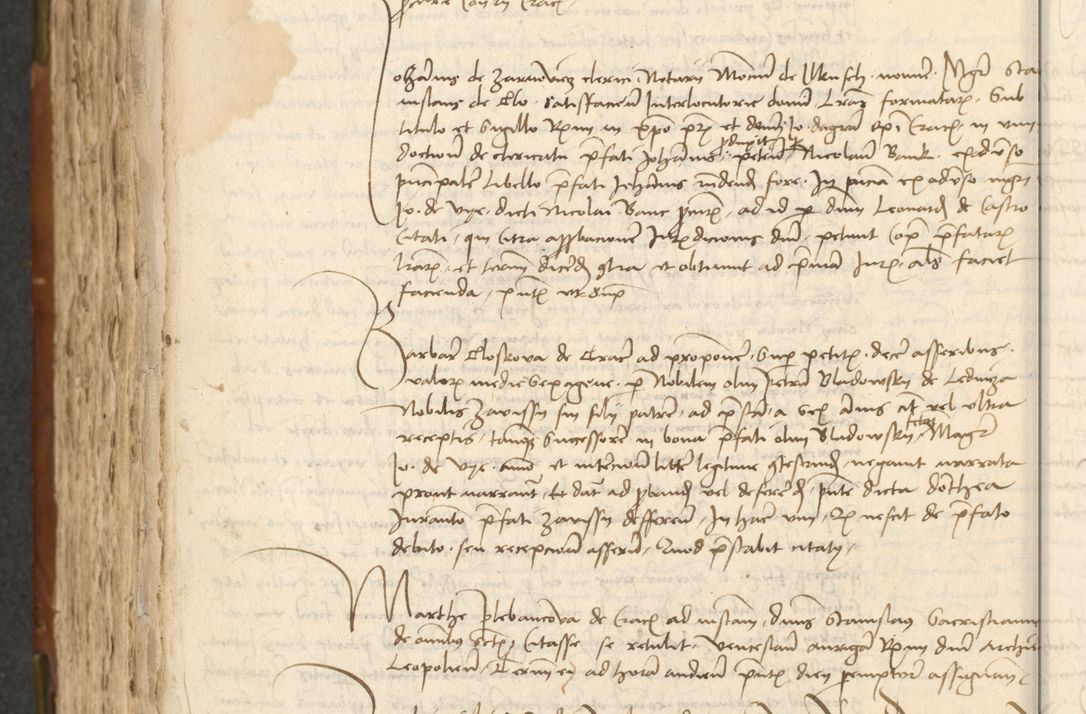 Zdjęcie nr 402 dla obiektu archiwalnego: Acta actoru[m coram venerabili viro] domino Joh[anne de Lathoschin, sacre] theologie [et decretorum] doctore [canonico et officiali Cracoviensi] generali [anno Domini millesimo] quadringen[tesimo nonagesimo tercio] indicione [XI, pontificatus sanctis]simi in Christo [patris domini nostri domini] Allexandri [divina providencia pape] sexti, anni [ipsius primo]