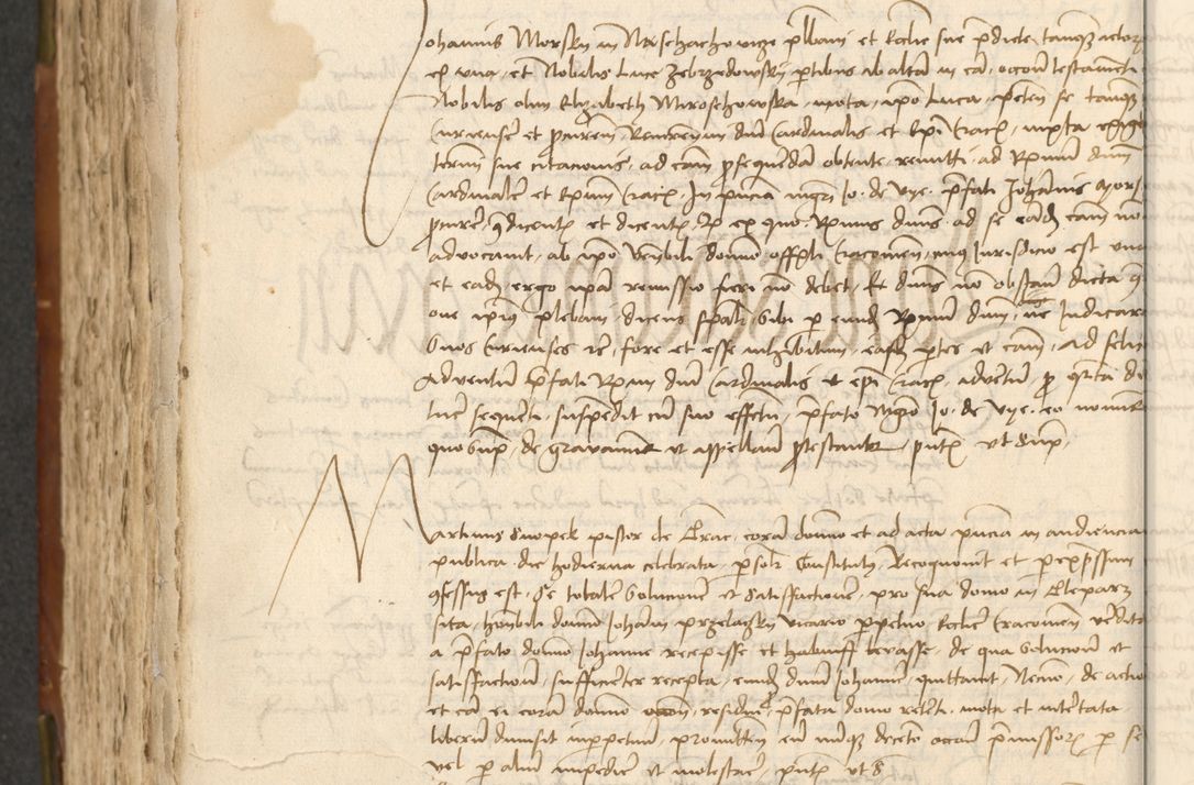 Zdjęcie nr 400 dla obiektu archiwalnego: Acta actoru[m coram venerabili viro] domino Joh[anne de Lathoschin, sacre] theologie [et decretorum] doctore [canonico et officiali Cracoviensi] generali [anno Domini millesimo] quadringen[tesimo nonagesimo tercio] indicione [XI, pontificatus sanctis]simi in Christo [patris domini nostri domini] Allexandri [divina providencia pape] sexti, anni [ipsius primo]