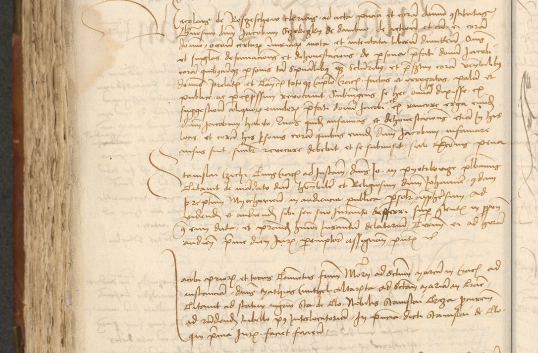 Zdjęcie nr 396 dla obiektu archiwalnego: Acta actoru[m coram venerabili viro] domino Joh[anne de Lathoschin, sacre] theologie [et decretorum] doctore [canonico et officiali Cracoviensi] generali [anno Domini millesimo] quadringen[tesimo nonagesimo tercio] indicione [XI, pontificatus sanctis]simi in Christo [patris domini nostri domini] Allexandri [divina providencia pape] sexti, anni [ipsius primo]