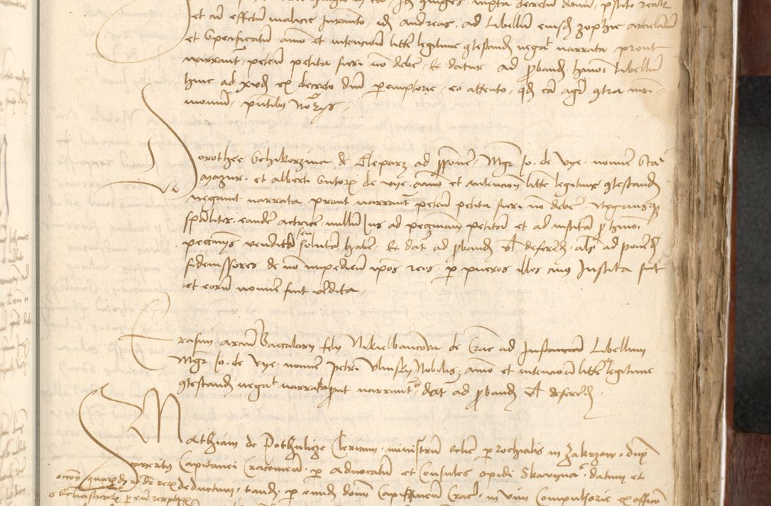 Zdjęcie nr 393 dla obiektu archiwalnego: Acta actoru[m coram venerabili viro] domino Joh[anne de Lathoschin, sacre] theologie [et decretorum] doctore [canonico et officiali Cracoviensi] generali [anno Domini millesimo] quadringen[tesimo nonagesimo tercio] indicione [XI, pontificatus sanctis]simi in Christo [patris domini nostri domini] Allexandri [divina providencia pape] sexti, anni [ipsius primo]