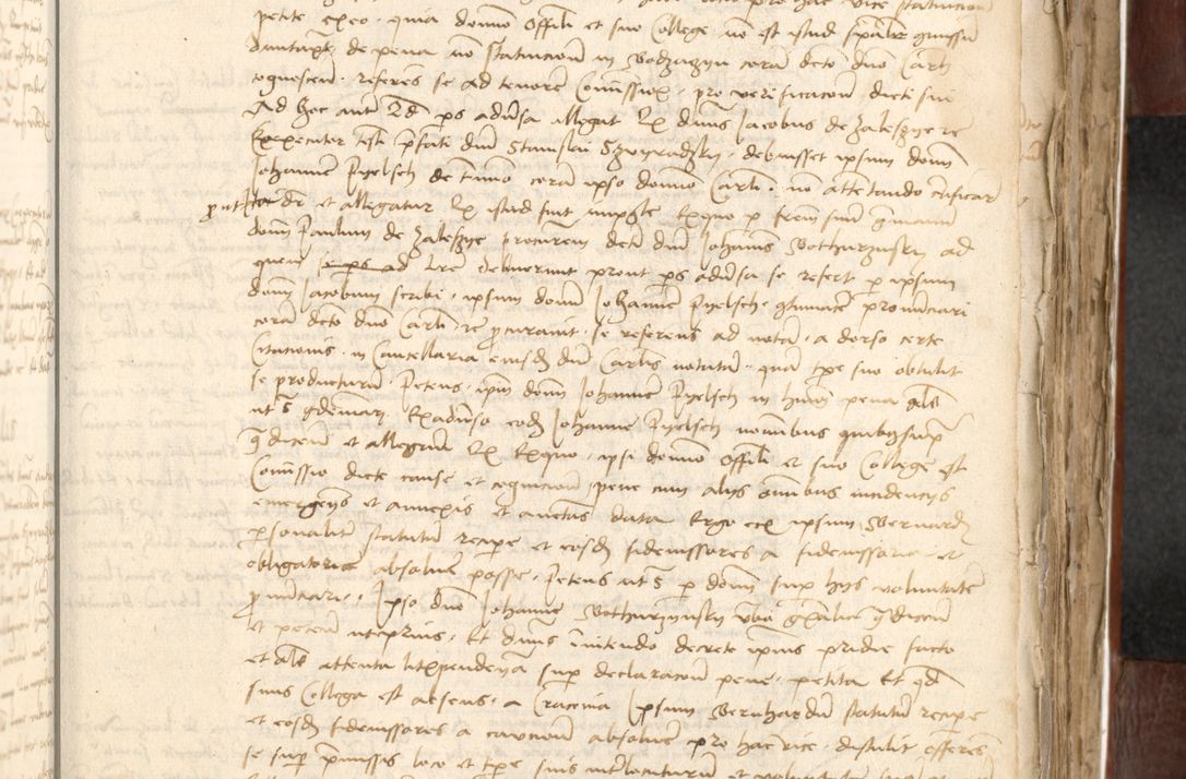 Zdjęcie nr 383 dla obiektu archiwalnego: Acta actoru[m coram venerabili viro] domino Joh[anne de Lathoschin, sacre] theologie [et decretorum] doctore [canonico et officiali Cracoviensi] generali [anno Domini millesimo] quadringen[tesimo nonagesimo tercio] indicione [XI, pontificatus sanctis]simi in Christo [patris domini nostri domini] Allexandri [divina providencia pape] sexti, anni [ipsius primo]