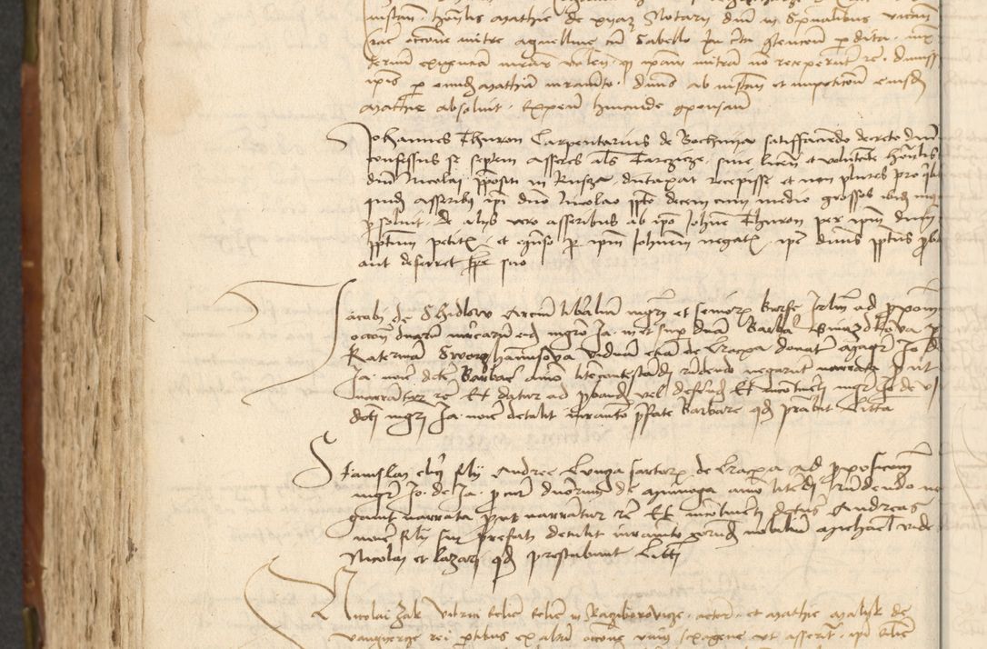 Zdjęcie nr 380 dla obiektu archiwalnego: Acta actoru[m coram venerabili viro] domino Joh[anne de Lathoschin, sacre] theologie [et decretorum] doctore [canonico et officiali Cracoviensi] generali [anno Domini millesimo] quadringen[tesimo nonagesimo tercio] indicione [XI, pontificatus sanctis]simi in Christo [patris domini nostri domini] Allexandri [divina providencia pape] sexti, anni [ipsius primo]