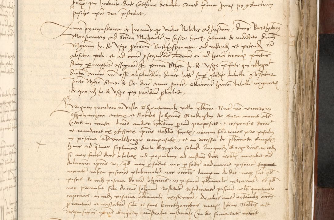 Zdjęcie nr 377 dla obiektu archiwalnego: Acta actoru[m coram venerabili viro] domino Joh[anne de Lathoschin, sacre] theologie [et decretorum] doctore [canonico et officiali Cracoviensi] generali [anno Domini millesimo] quadringen[tesimo nonagesimo tercio] indicione [XI, pontificatus sanctis]simi in Christo [patris domini nostri domini] Allexandri [divina providencia pape] sexti, anni [ipsius primo]