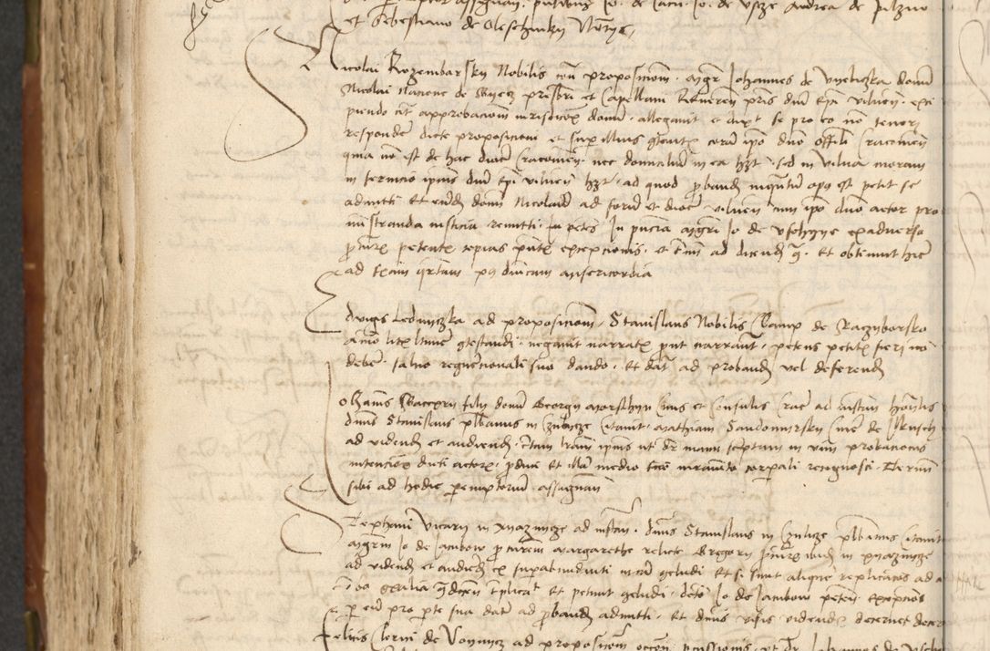 Zdjęcie nr 374 dla obiektu archiwalnego: Acta actoru[m coram venerabili viro] domino Joh[anne de Lathoschin, sacre] theologie [et decretorum] doctore [canonico et officiali Cracoviensi] generali [anno Domini millesimo] quadringen[tesimo nonagesimo tercio] indicione [XI, pontificatus sanctis]simi in Christo [patris domini nostri domini] Allexandri [divina providencia pape] sexti, anni [ipsius primo]