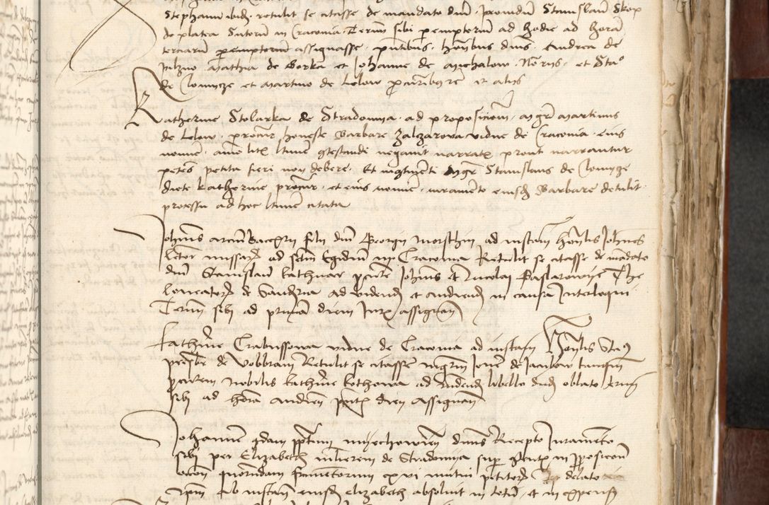 Zdjęcie nr 373 dla obiektu archiwalnego: Acta actoru[m coram venerabili viro] domino Joh[anne de Lathoschin, sacre] theologie [et decretorum] doctore [canonico et officiali Cracoviensi] generali [anno Domini millesimo] quadringen[tesimo nonagesimo tercio] indicione [XI, pontificatus sanctis]simi in Christo [patris domini nostri domini] Allexandri [divina providencia pape] sexti, anni [ipsius primo]