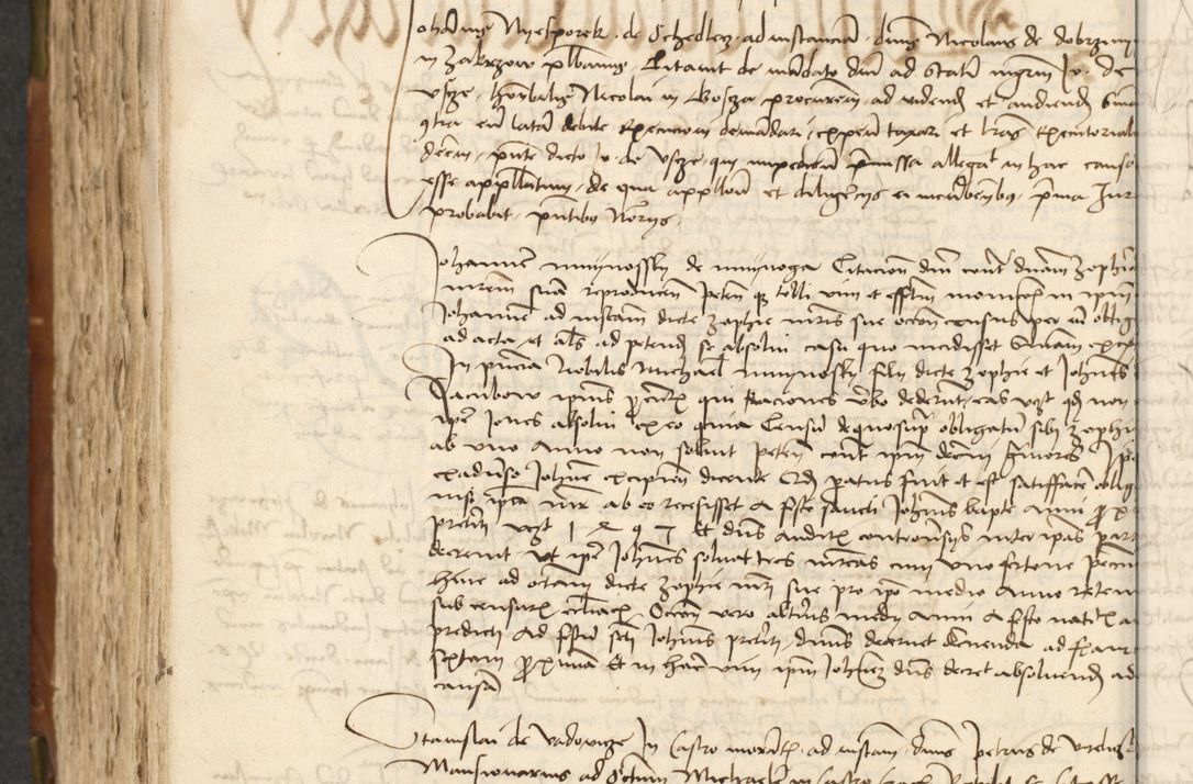 Zdjęcie nr 372 dla obiektu archiwalnego: Acta actoru[m coram venerabili viro] domino Joh[anne de Lathoschin, sacre] theologie [et decretorum] doctore [canonico et officiali Cracoviensi] generali [anno Domini millesimo] quadringen[tesimo nonagesimo tercio] indicione [XI, pontificatus sanctis]simi in Christo [patris domini nostri domini] Allexandri [divina providencia pape] sexti, anni [ipsius primo]