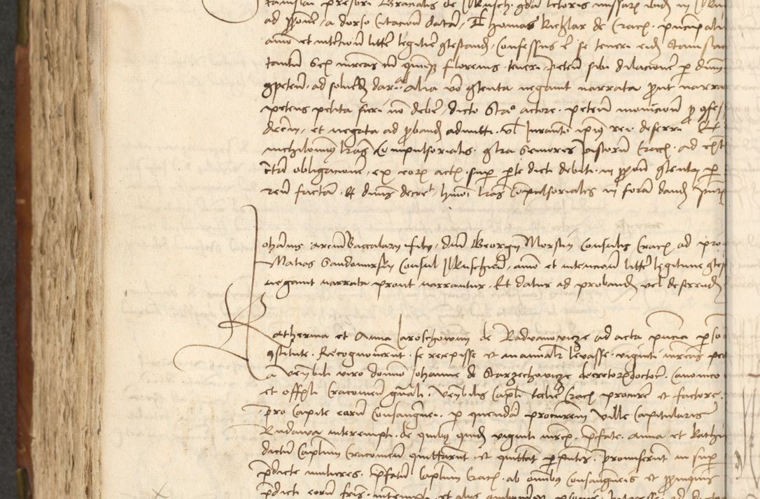 Zdjęcie nr 364 dla obiektu archiwalnego: Acta actoru[m coram venerabili viro] domino Joh[anne de Lathoschin, sacre] theologie [et decretorum] doctore [canonico et officiali Cracoviensi] generali [anno Domini millesimo] quadringen[tesimo nonagesimo tercio] indicione [XI, pontificatus sanctis]simi in Christo [patris domini nostri domini] Allexandri [divina providencia pape] sexti, anni [ipsius primo]