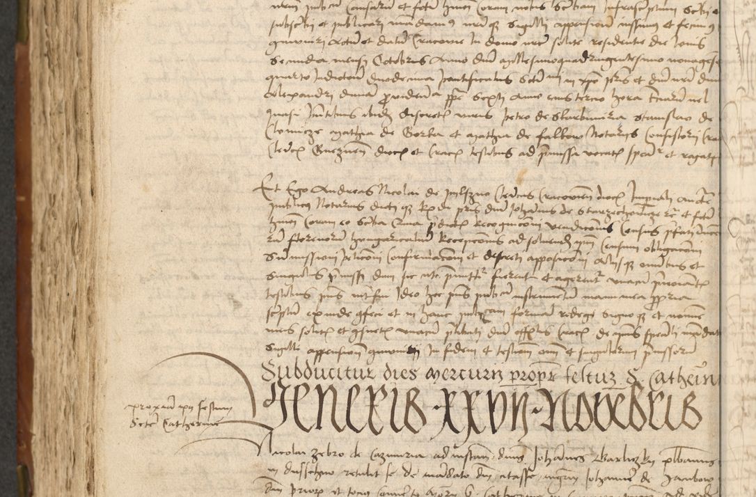 Zdjęcie nr 346 dla obiektu archiwalnego: Acta actoru[m coram venerabili viro] domino Joh[anne de Lathoschin, sacre] theologie [et decretorum] doctore [canonico et officiali Cracoviensi] generali [anno Domini millesimo] quadringen[tesimo nonagesimo tercio] indicione [XI, pontificatus sanctis]simi in Christo [patris domini nostri domini] Allexandri [divina providencia pape] sexti, anni [ipsius primo]