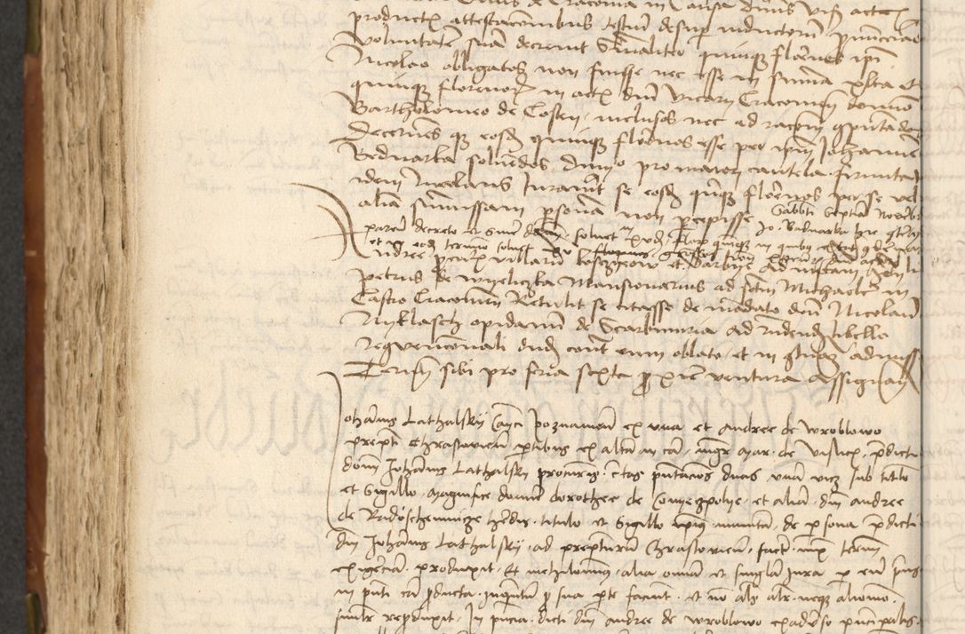 Zdjęcie nr 338 dla obiektu archiwalnego: Acta actoru[m coram venerabili viro] domino Joh[anne de Lathoschin, sacre] theologie [et decretorum] doctore [canonico et officiali Cracoviensi] generali [anno Domini millesimo] quadringen[tesimo nonagesimo tercio] indicione [XI, pontificatus sanctis]simi in Christo [patris domini nostri domini] Allexandri [divina providencia pape] sexti, anni [ipsius primo]