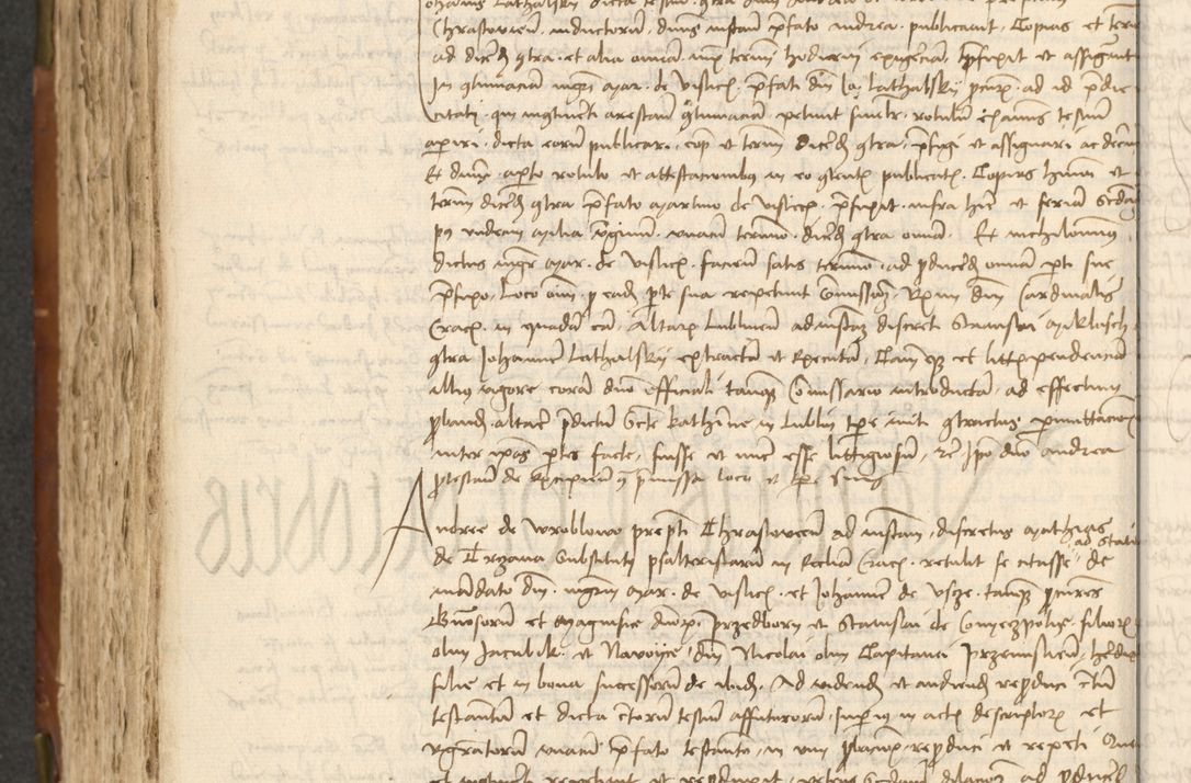 Zdjęcie nr 332 dla obiektu archiwalnego: Acta actoru[m coram venerabili viro] domino Joh[anne de Lathoschin, sacre] theologie [et decretorum] doctore [canonico et officiali Cracoviensi] generali [anno Domini millesimo] quadringen[tesimo nonagesimo tercio] indicione [XI, pontificatus sanctis]simi in Christo [patris domini nostri domini] Allexandri [divina providencia pape] sexti, anni [ipsius primo]