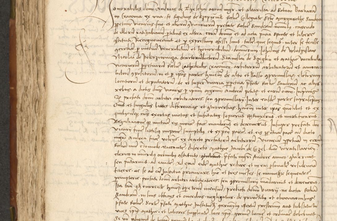 Zdjęcie nr 330 dla obiektu archiwalnego: Acta actoru[m coram venerabili viro] domino Joh[anne de Lathoschin, sacre] theologie [et decretorum] doctore [canonico et officiali Cracoviensi] generali [anno Domini millesimo] quadringen[tesimo nonagesimo tercio] indicione [XI, pontificatus sanctis]simi in Christo [patris domini nostri domini] Allexandri [divina providencia pape] sexti, anni [ipsius primo]