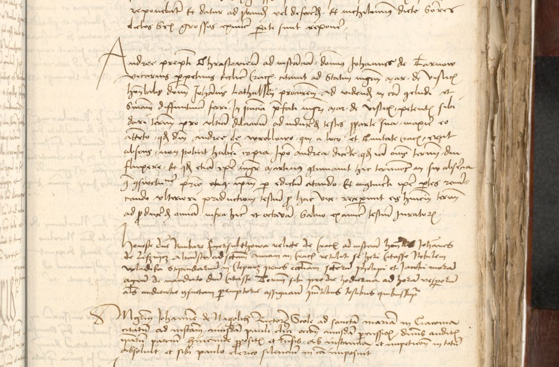 Zdjęcie nr 327 dla obiektu archiwalnego: Acta actoru[m coram venerabili viro] domino Joh[anne de Lathoschin, sacre] theologie [et decretorum] doctore [canonico et officiali Cracoviensi] generali [anno Domini millesimo] quadringen[tesimo nonagesimo tercio] indicione [XI, pontificatus sanctis]simi in Christo [patris domini nostri domini] Allexandri [divina providencia pape] sexti, anni [ipsius primo]