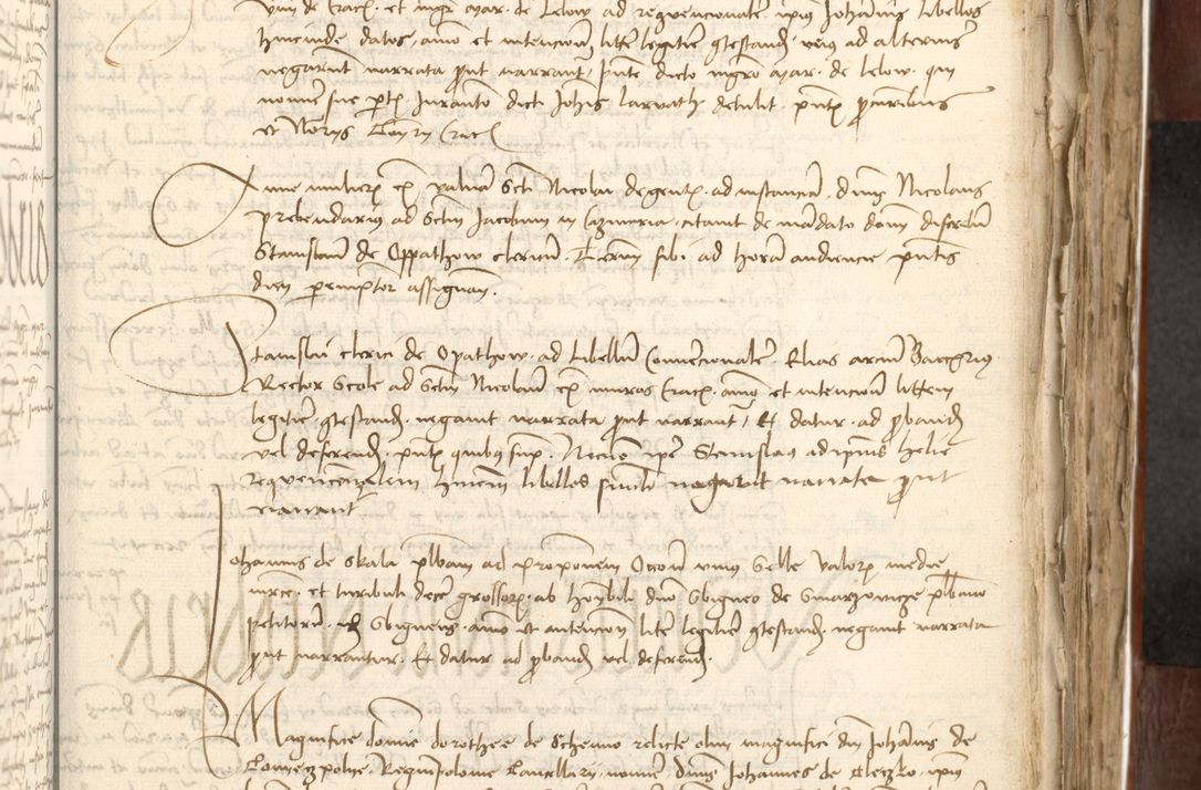 Zdjęcie nr 325 dla obiektu archiwalnego: Acta actoru[m coram venerabili viro] domino Joh[anne de Lathoschin, sacre] theologie [et decretorum] doctore [canonico et officiali Cracoviensi] generali [anno Domini millesimo] quadringen[tesimo nonagesimo tercio] indicione [XI, pontificatus sanctis]simi in Christo [patris domini nostri domini] Allexandri [divina providencia pape] sexti, anni [ipsius primo]