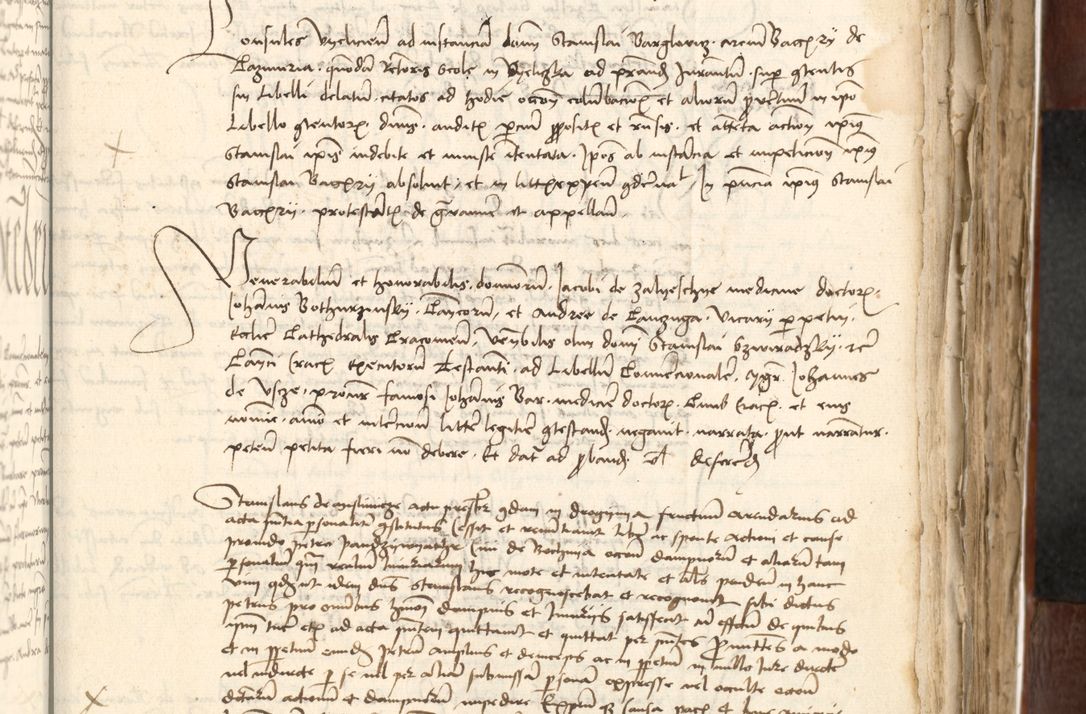 Zdjęcie nr 319 dla obiektu archiwalnego: Acta actoru[m coram venerabili viro] domino Joh[anne de Lathoschin, sacre] theologie [et decretorum] doctore [canonico et officiali Cracoviensi] generali [anno Domini millesimo] quadringen[tesimo nonagesimo tercio] indicione [XI, pontificatus sanctis]simi in Christo [patris domini nostri domini] Allexandri [divina providencia pape] sexti, anni [ipsius primo]