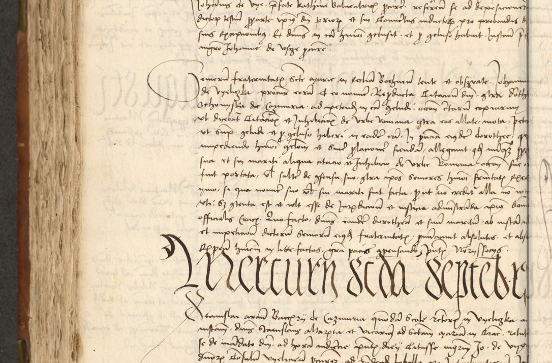 Zdjęcie nr 314 dla obiektu archiwalnego: Acta actoru[m coram venerabili viro] domino Joh[anne de Lathoschin, sacre] theologie [et decretorum] doctore [canonico et officiali Cracoviensi] generali [anno Domini millesimo] quadringen[tesimo nonagesimo tercio] indicione [XI, pontificatus sanctis]simi in Christo [patris domini nostri domini] Allexandri [divina providencia pape] sexti, anni [ipsius primo]