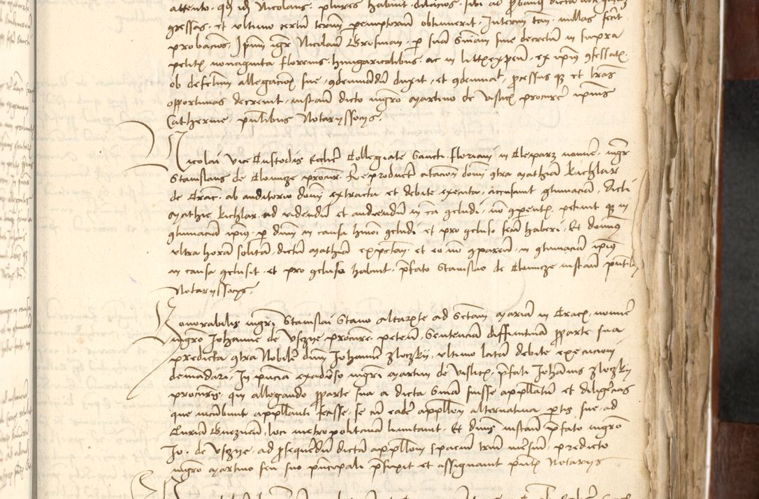 Zdjęcie nr 307 dla obiektu archiwalnego: Acta actoru[m coram venerabili viro] domino Joh[anne de Lathoschin, sacre] theologie [et decretorum] doctore [canonico et officiali Cracoviensi] generali [anno Domini millesimo] quadringen[tesimo nonagesimo tercio] indicione [XI, pontificatus sanctis]simi in Christo [patris domini nostri domini] Allexandri [divina providencia pape] sexti, anni [ipsius primo]