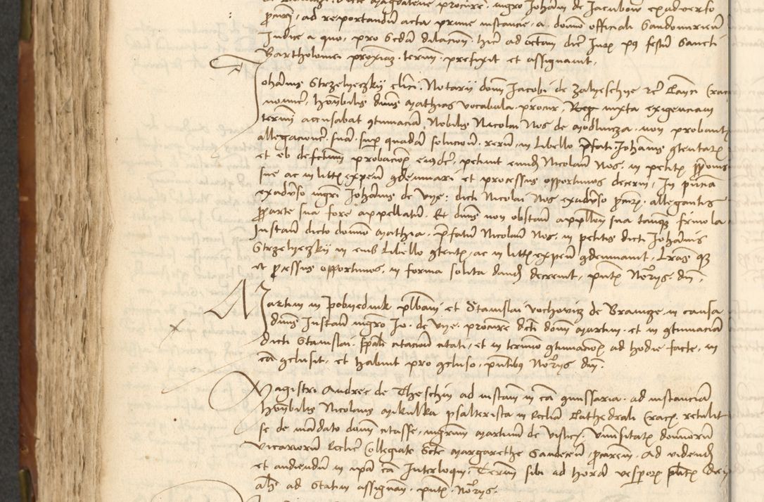 Zdjęcie nr 306 dla obiektu archiwalnego: Acta actoru[m coram venerabili viro] domino Joh[anne de Lathoschin, sacre] theologie [et decretorum] doctore [canonico et officiali Cracoviensi] generali [anno Domini millesimo] quadringen[tesimo nonagesimo tercio] indicione [XI, pontificatus sanctis]simi in Christo [patris domini nostri domini] Allexandri [divina providencia pape] sexti, anni [ipsius primo]