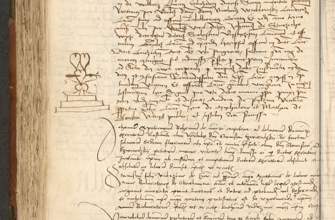 Zdjęcie nr 302 dla obiektu archiwalnego: Acta actoru[m coram venerabili viro] domino Joh[anne de Lathoschin, sacre] theologie [et decretorum] doctore [canonico et officiali Cracoviensi] generali [anno Domini millesimo] quadringen[tesimo nonagesimo tercio] indicione [XI, pontificatus sanctis]simi in Christo [patris domini nostri domini] Allexandri [divina providencia pape] sexti, anni [ipsius primo]