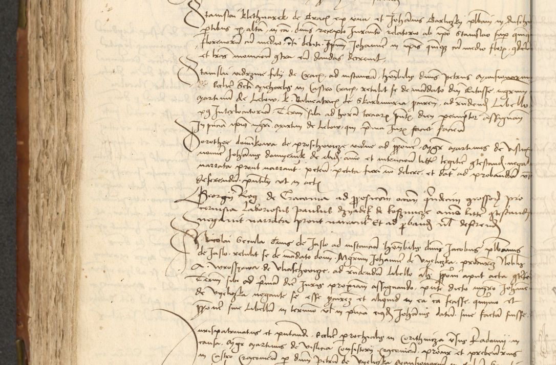 Zdjęcie nr 300 dla obiektu archiwalnego: Acta actoru[m coram venerabili viro] domino Joh[anne de Lathoschin, sacre] theologie [et decretorum] doctore [canonico et officiali Cracoviensi] generali [anno Domini millesimo] quadringen[tesimo nonagesimo tercio] indicione [XI, pontificatus sanctis]simi in Christo [patris domini nostri domini] Allexandri [divina providencia pape] sexti, anni [ipsius primo]