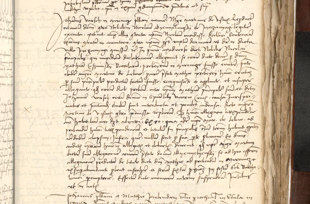 Zdjęcie nr 299 dla obiektu archiwalnego: Acta actoru[m coram venerabili viro] domino Joh[anne de Lathoschin, sacre] theologie [et decretorum] doctore [canonico et officiali Cracoviensi] generali [anno Domini millesimo] quadringen[tesimo nonagesimo tercio] indicione [XI, pontificatus sanctis]simi in Christo [patris domini nostri domini] Allexandri [divina providencia pape] sexti, anni [ipsius primo]
