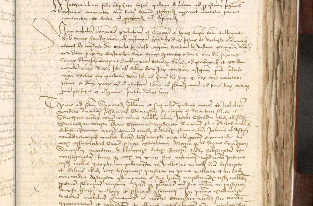 Zdjęcie nr 283 dla obiektu archiwalnego: Acta actoru[m coram venerabili viro] domino Joh[anne de Lathoschin, sacre] theologie [et decretorum] doctore [canonico et officiali Cracoviensi] generali [anno Domini millesimo] quadringen[tesimo nonagesimo tercio] indicione [XI, pontificatus sanctis]simi in Christo [patris domini nostri domini] Allexandri [divina providencia pape] sexti, anni [ipsius primo]