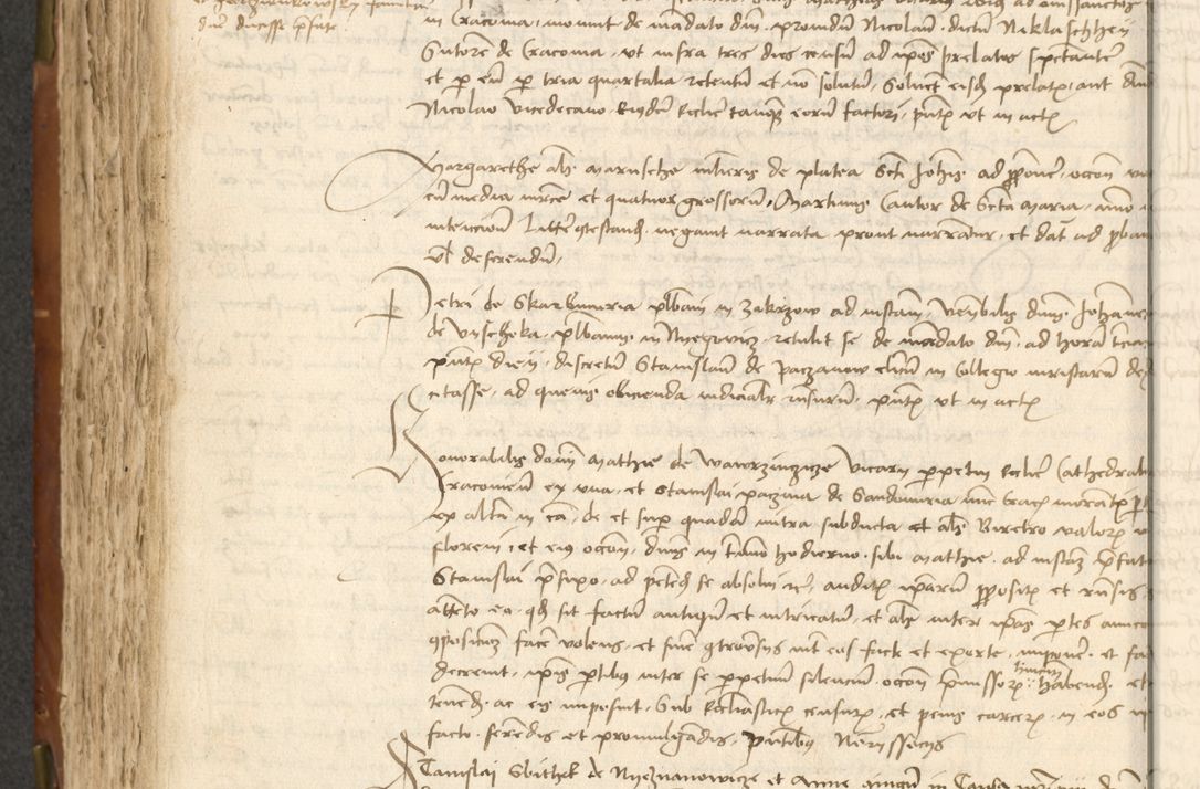 Zdjęcie nr 274 dla obiektu archiwalnego: Acta actoru[m coram venerabili viro] domino Joh[anne de Lathoschin, sacre] theologie [et decretorum] doctore [canonico et officiali Cracoviensi] generali [anno Domini millesimo] quadringen[tesimo nonagesimo tercio] indicione [XI, pontificatus sanctis]simi in Christo [patris domini nostri domini] Allexandri [divina providencia pape] sexti, anni [ipsius primo]